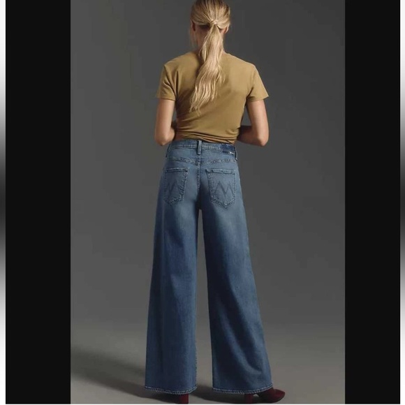 ❗️Sold❗️Mother Denim Jeans The DItcher Roller Zip Skimp Music Size 30 - Picture 2 of 16